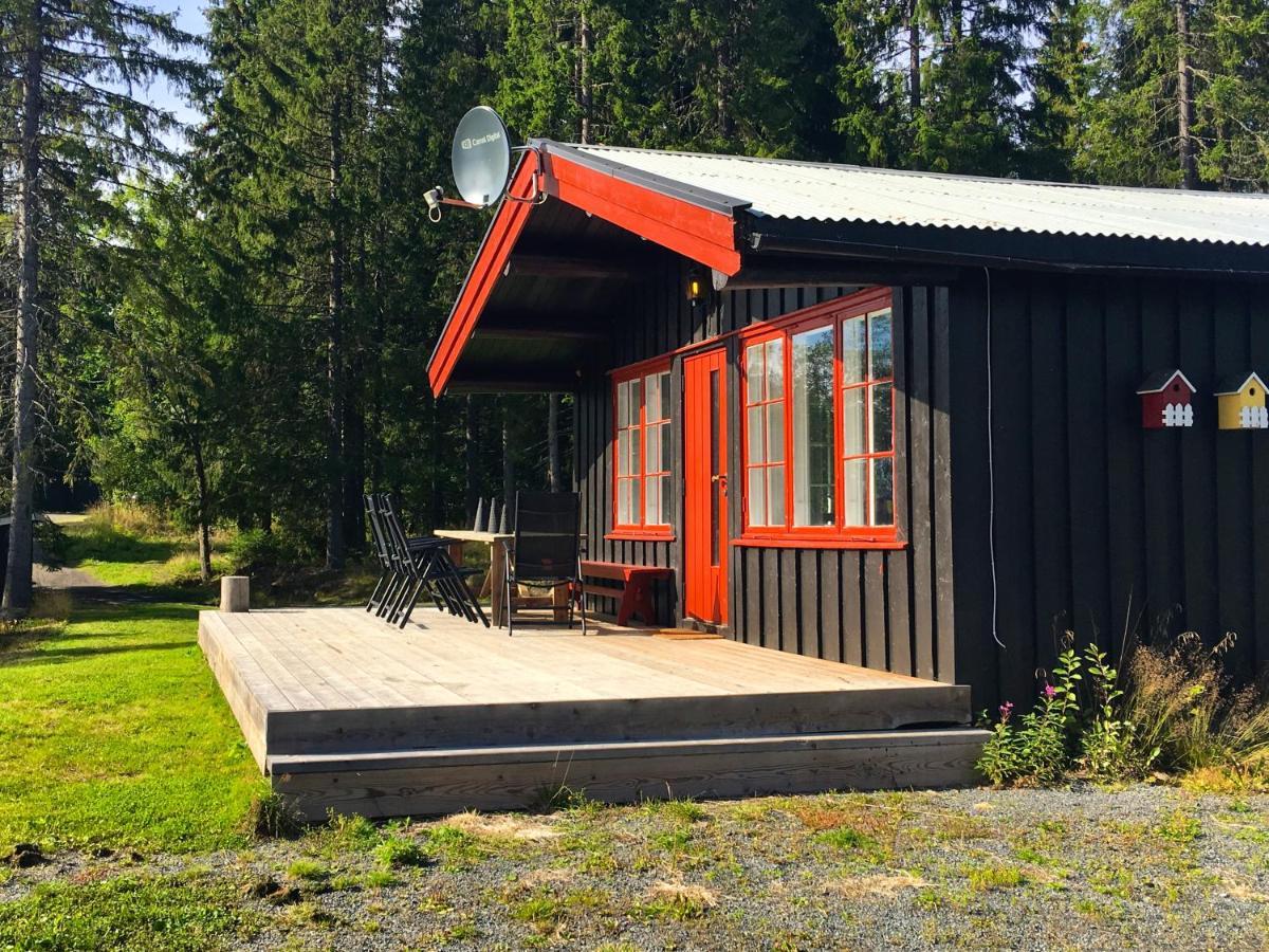 Naerglimt - Cabin By The Lake Naera Sjusjøen Exteriér fotografie